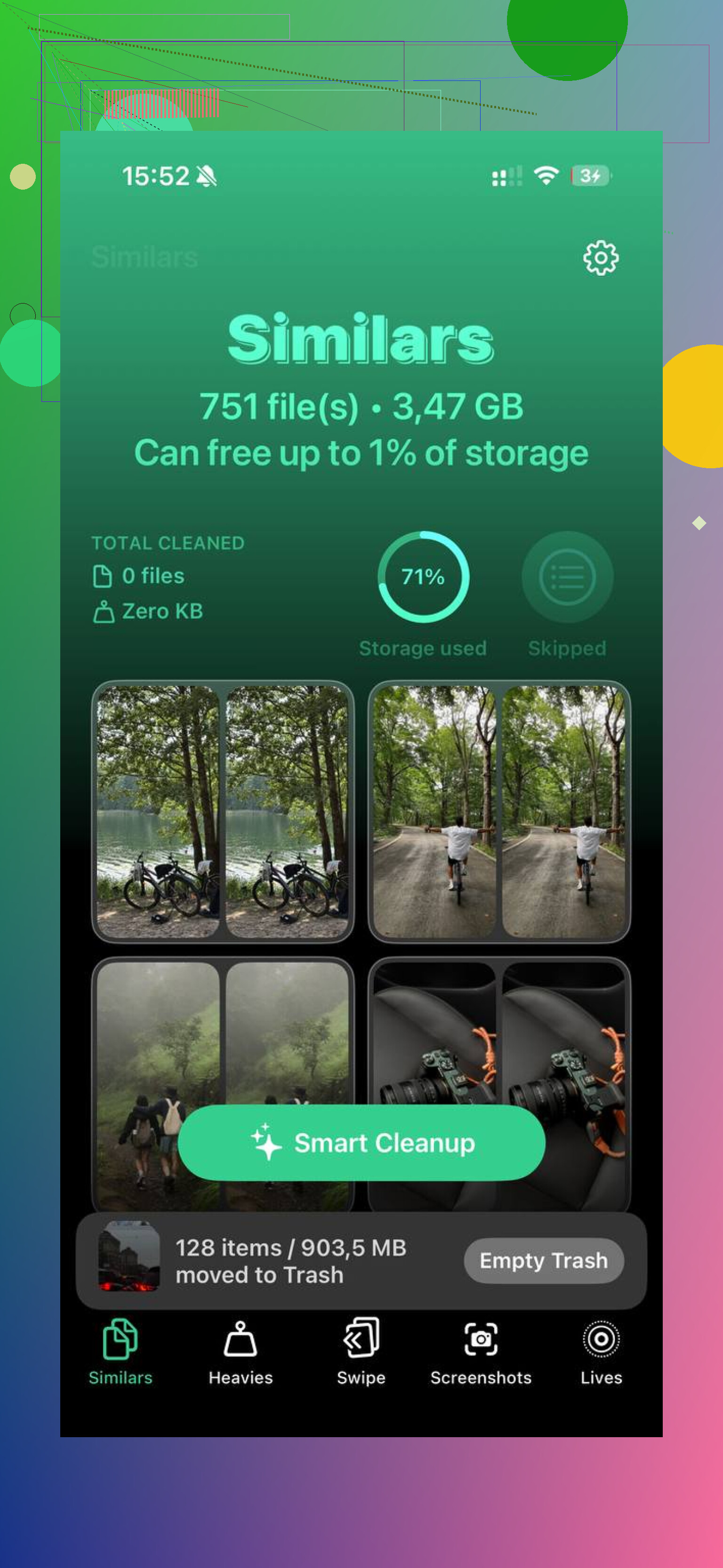 ¿Cómo reviso el almacenamiento del iPhone cuando los números parecen incorrectos?