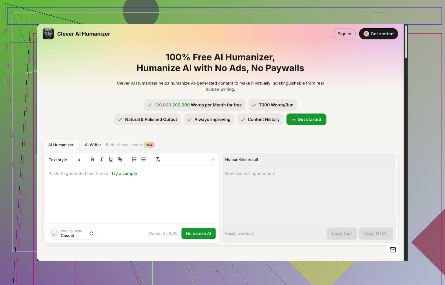 1. Clever AI Humanizer レビュー