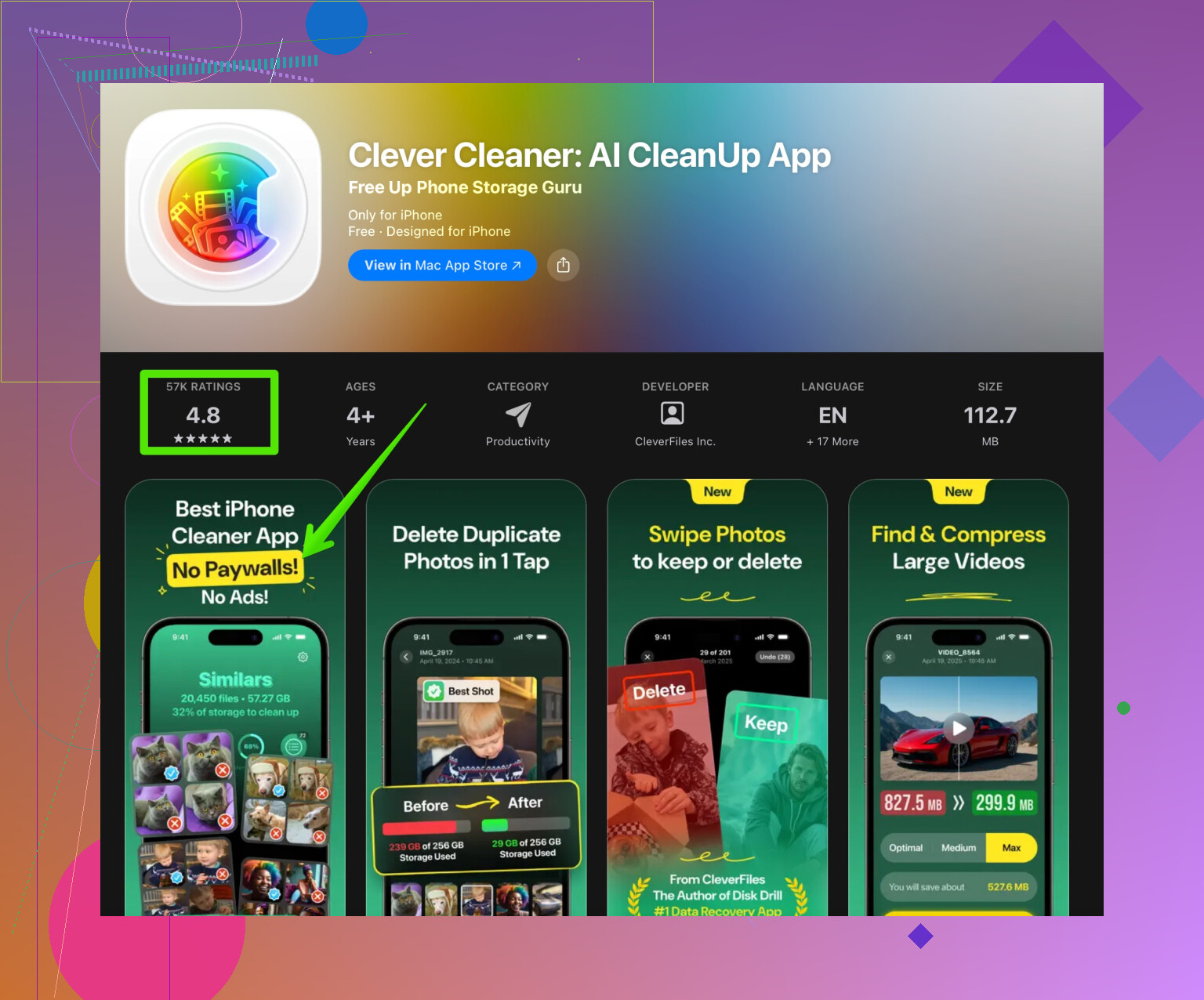 Como liberar espacio en tu iPhone a largo plazo